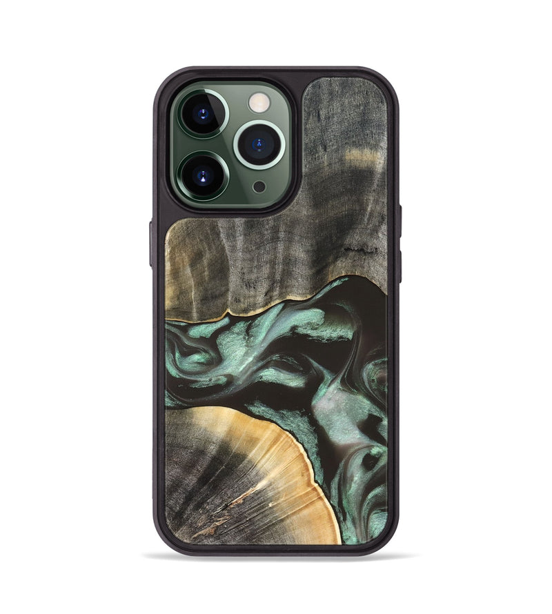 iPhone 13 Pro Wood Phone Case - Kelly (Green, 832727)