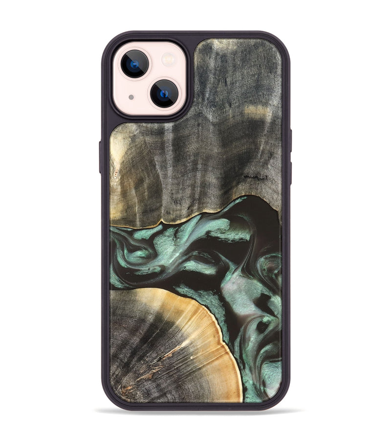iPhone 14 Plus Wood Phone Case - Kelly (Green, 832727)