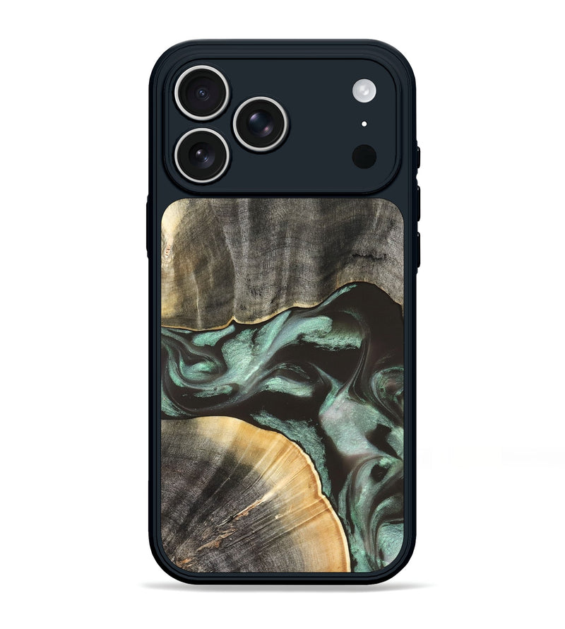 iPhone 17 Pro Max Wood Phone Case - Kelly (Green, 832727)