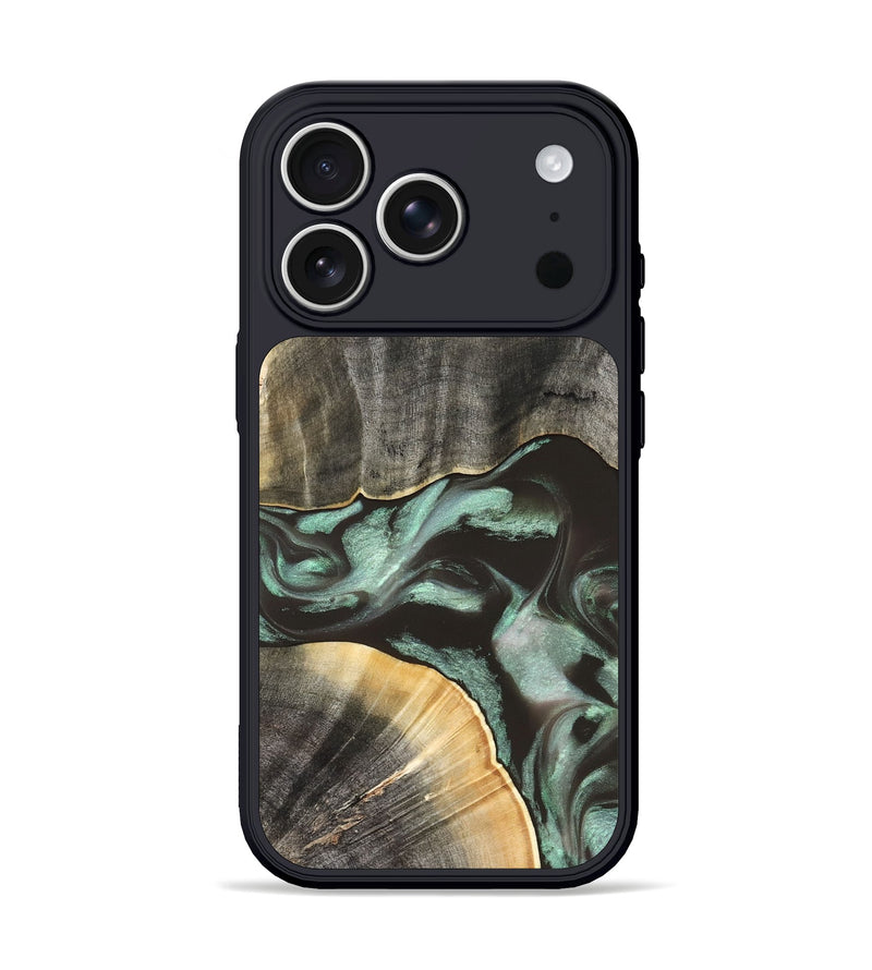 iPhone 17 Pro Wood Phone Case - Kelly (Green, 832727)