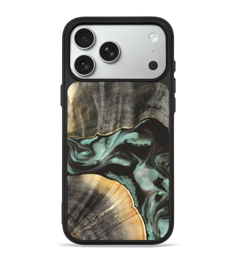 iPhone 18 Pro Max Wood Phone Case - Kelly (Green, 832727)