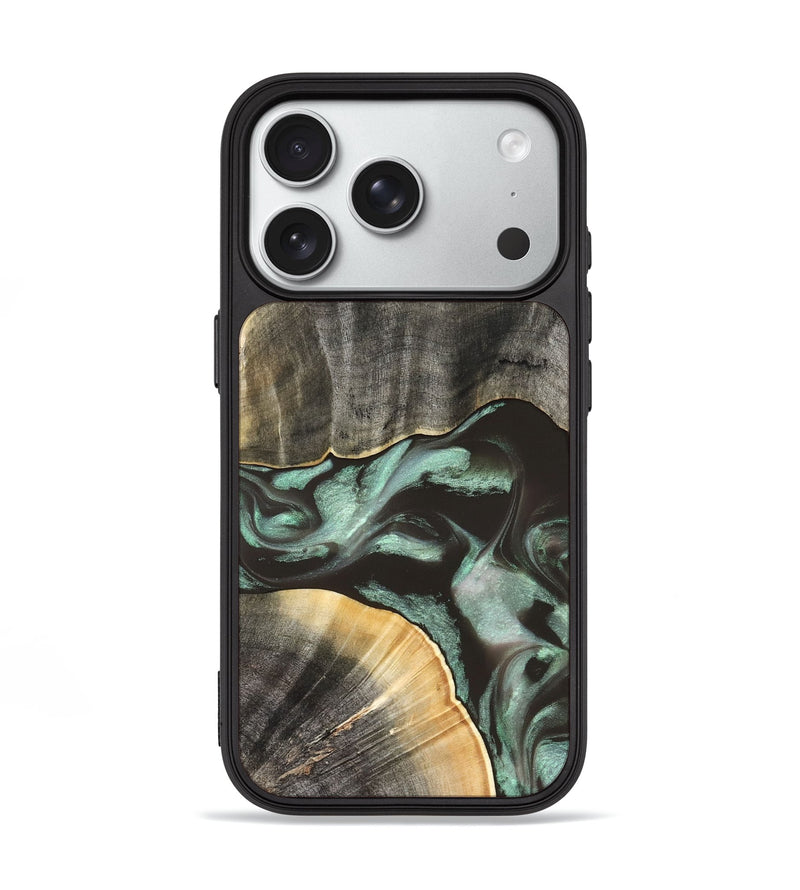 iPhone 18 Pro Wood Phone Case - Kelly (Green, 832727)