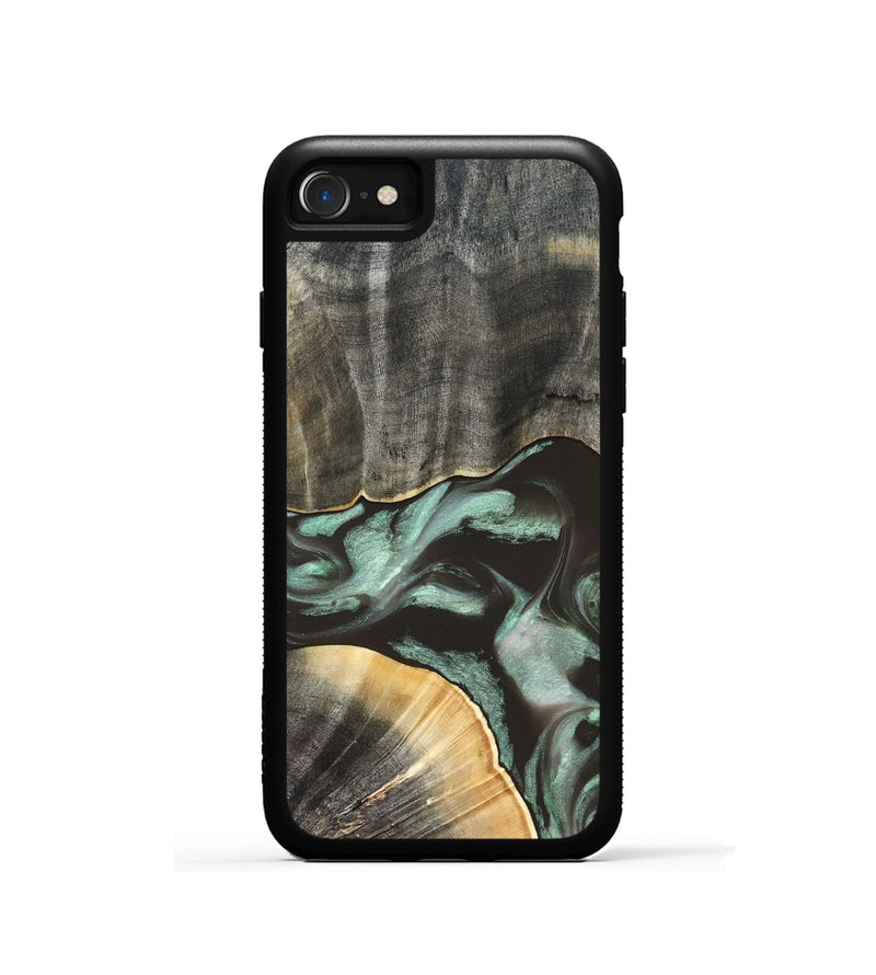 iPhone SE Wood Phone Case - Kelly (Green, 832727)