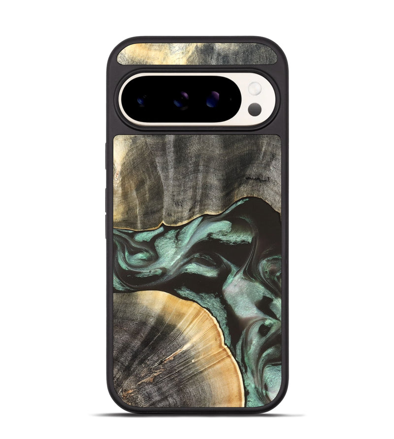 Pixel 9 Wood Phone Case - Kelly (Green, 832727)