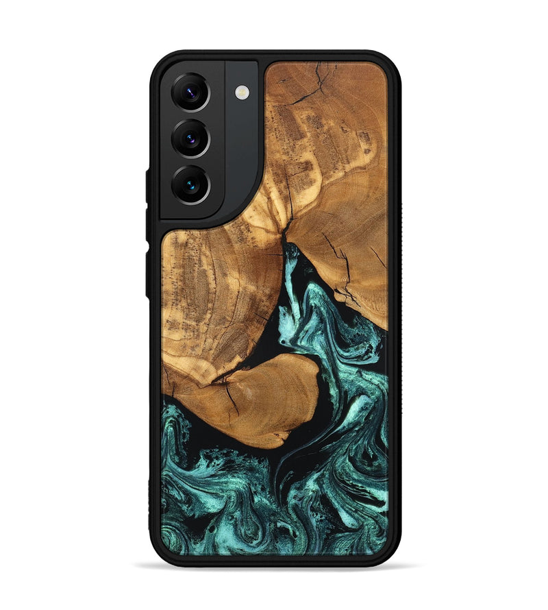 Galaxy S22 Plus Wood Phone Case - Lyndsey (Green, 832728)