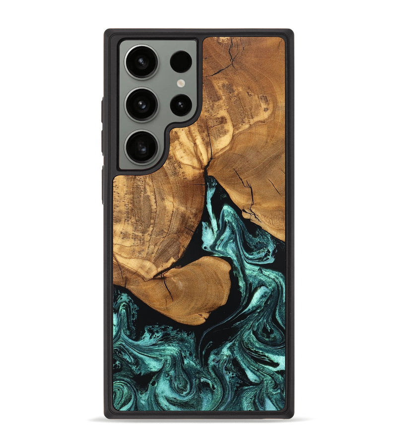 Galaxy S23 Ultra Wood Phone Case - Lyndsey (Green, 832728)