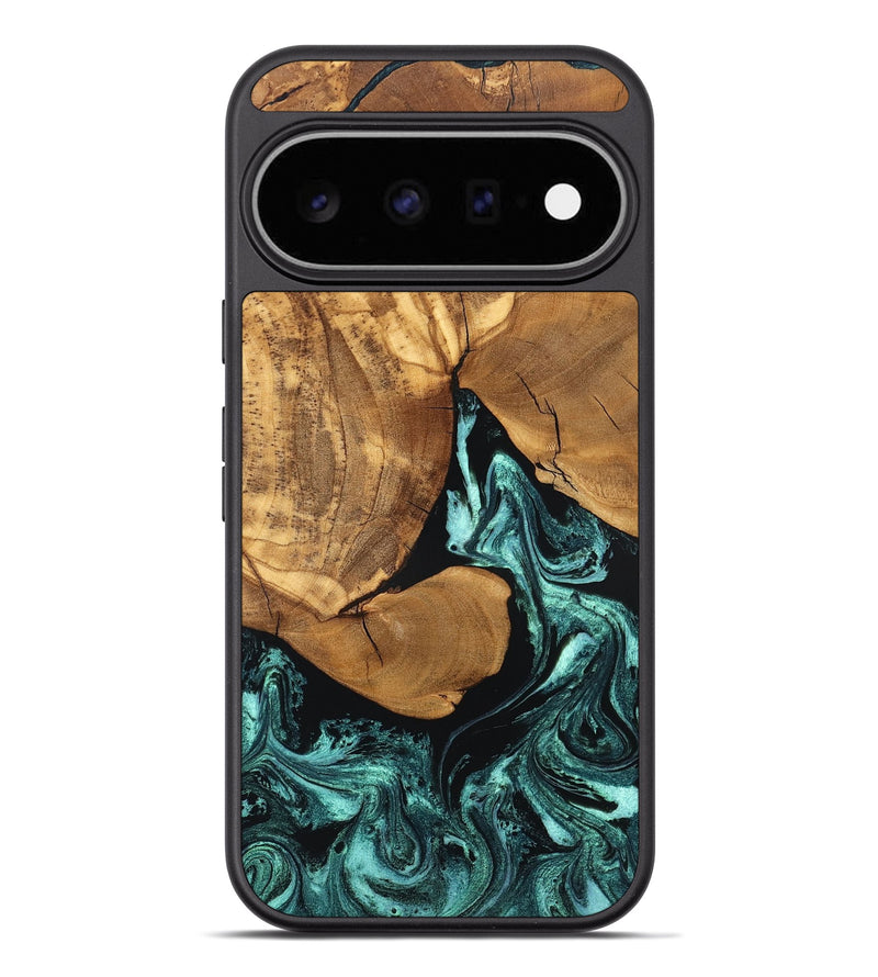 Pixel 11 Pro XL Wood Phone Case - Lyndsey (Green, 832728)