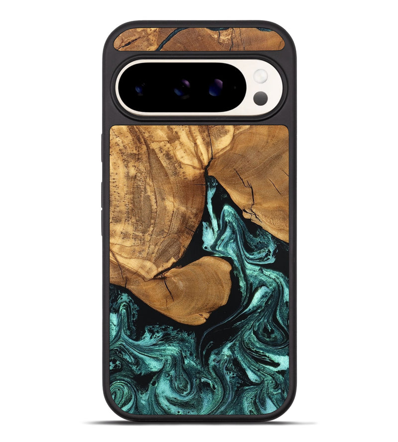 Pixel 9 Pro XL Wood Phone Case - Lyndsey (Green, 832728)