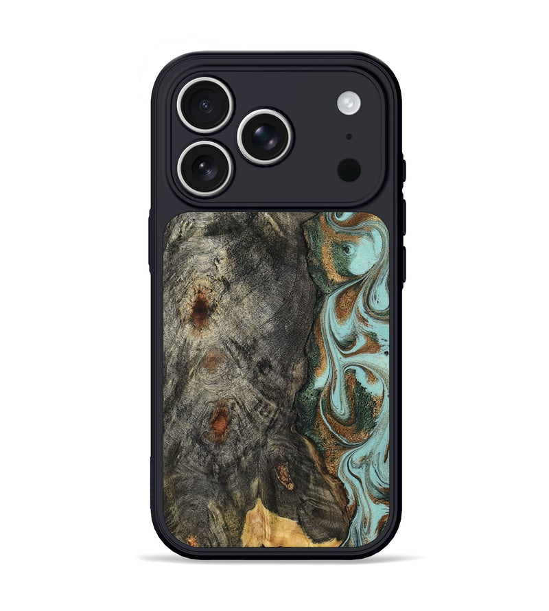 iPhone 17 Pro Wood Phone Case - Cloe (Green, 832729)