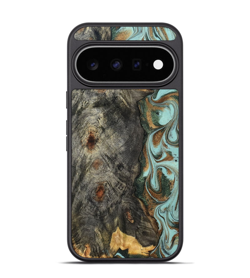 Pixel 11 Pro Wood Phone Case - Cloe (Green, 832729)
