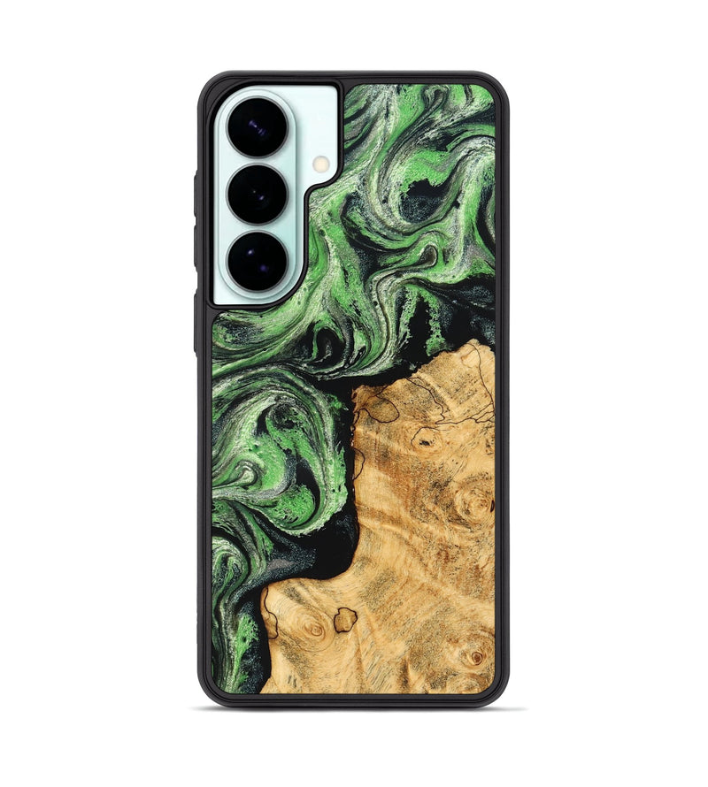 Galaxy S26 Plus Wood Phone Case - Malvina (Green, 832730)