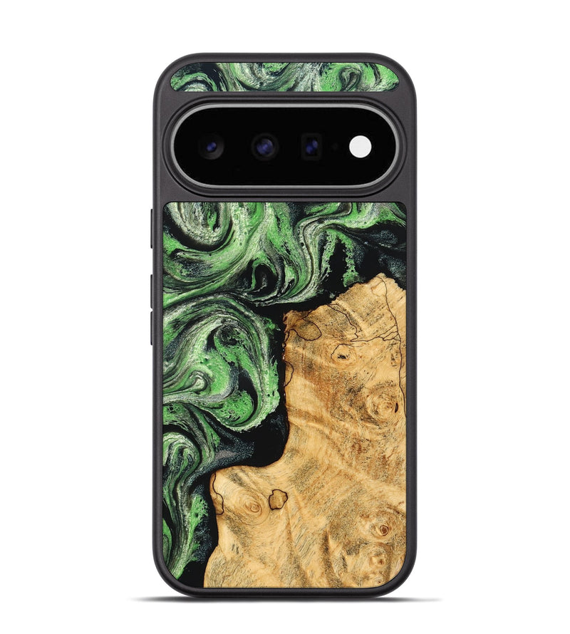 Pixel 11 Wood Phone Case - Malvina (Green, 832730)