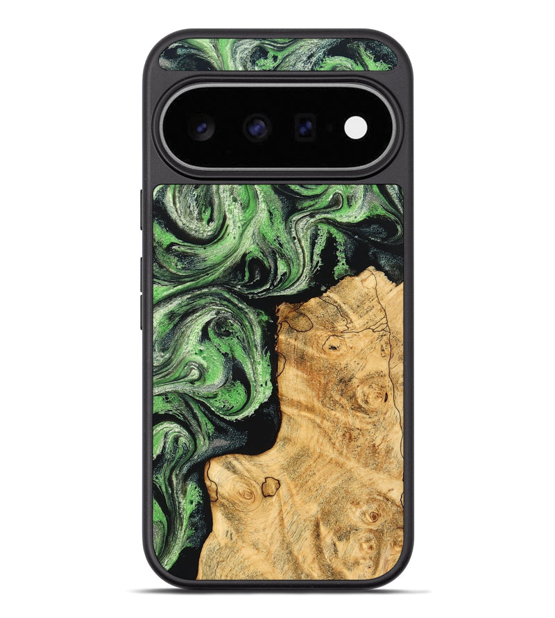 Pixel 11 Pro XL Wood Phone Case - Malvina (Green, 832730)