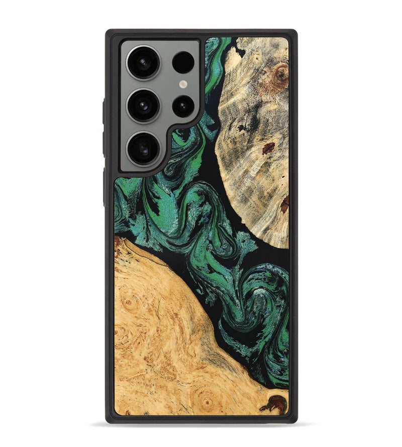 Galaxy S23 Ultra Wood Phone Case - Normand (Green, 832732)