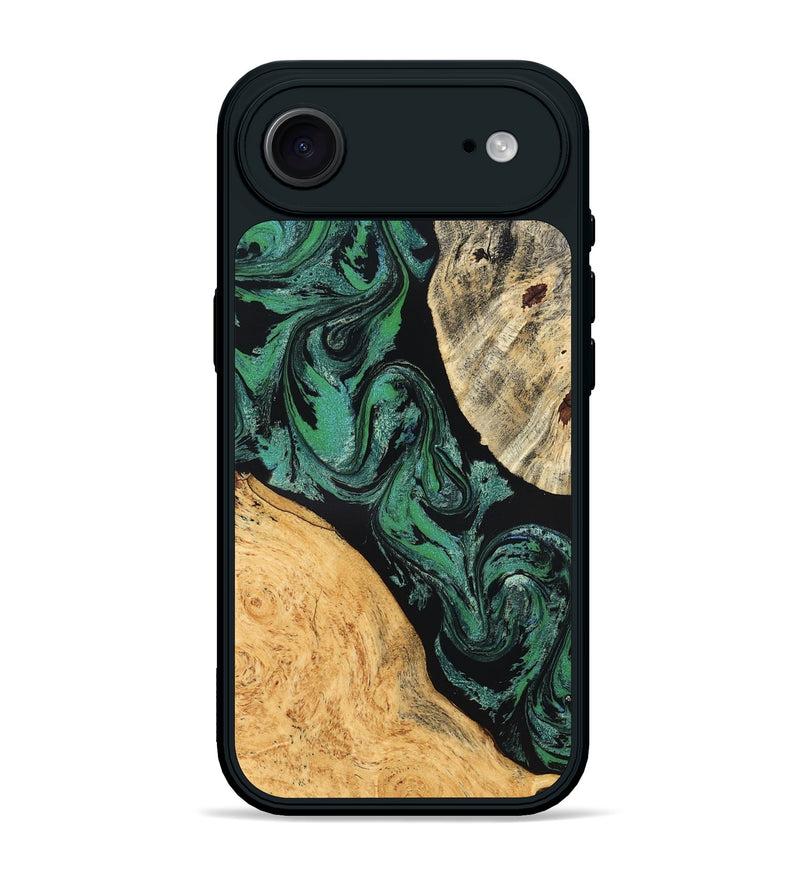 iPhone 17 Air Wood Phone Case - Normand (Green, 832732)