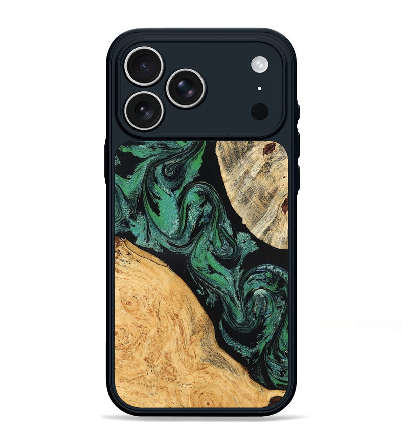 iPhone 17 Pro Max Wood Phone Case - Normand (Green, 832732)