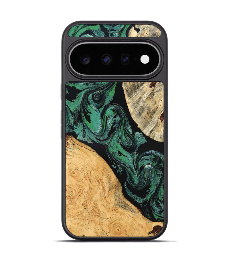 Pixel 11 Pro Wood Phone Case - Normand (Green, 832732)