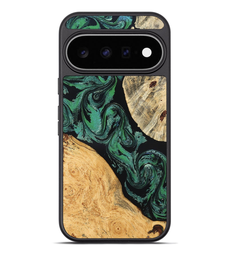 Pixel 11 Pro XL Wood Phone Case - Normand (Green, 832732)