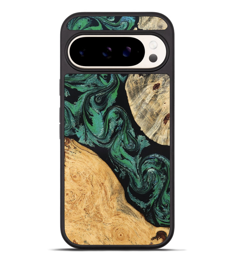 Pixel 9 Pro XL Wood Phone Case - Normand (Green, 832732)