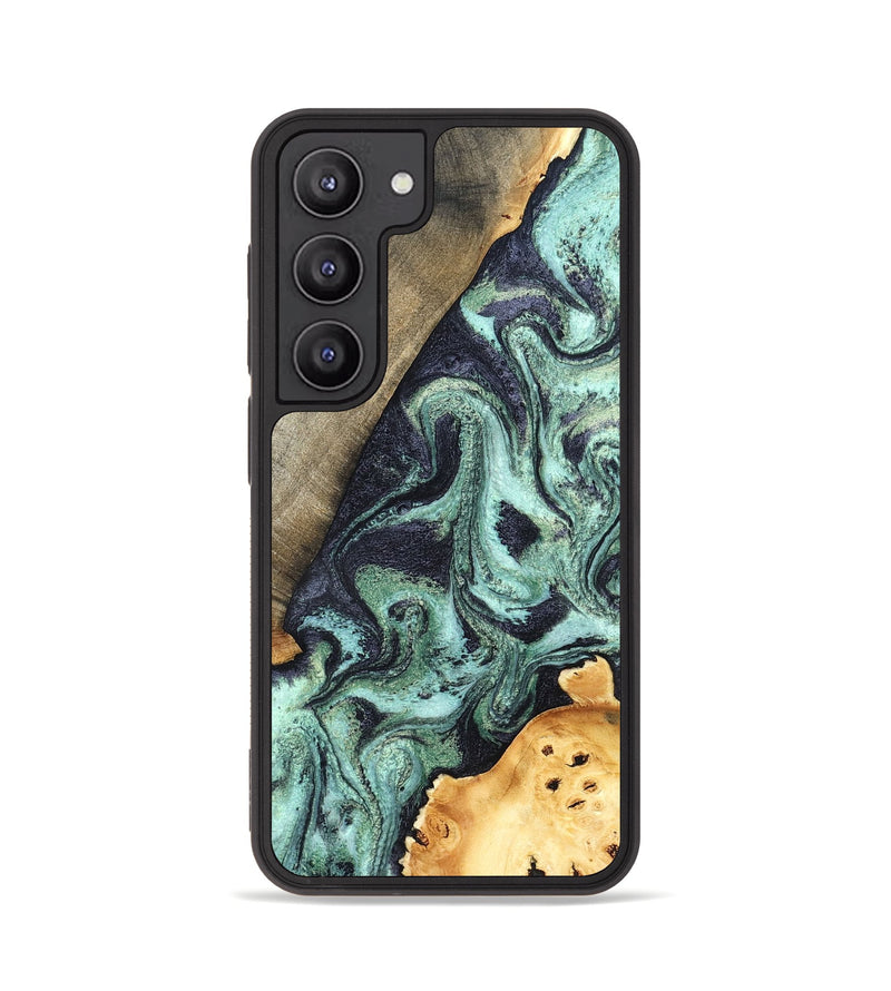 Galaxy S23 Wood Phone Case - Lester (Green, 832733)