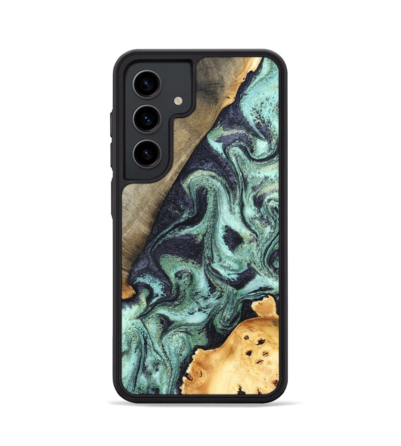 Galaxy S24 Wood Phone Case - Lester (Green, 832733)