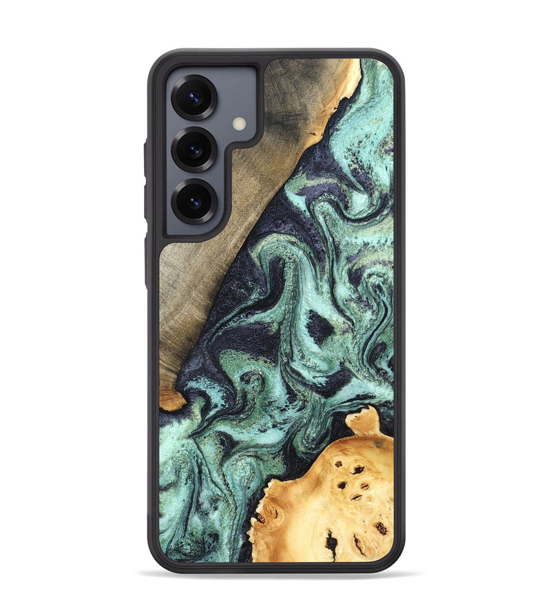 Galaxy S25 Plus Wood Phone Case - Lester (Green, 832733)