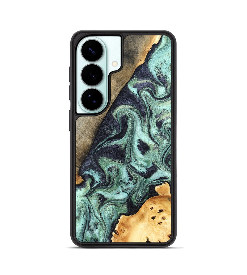 Galaxy S26 Wood Phone Case - Lester (Green, 832733)