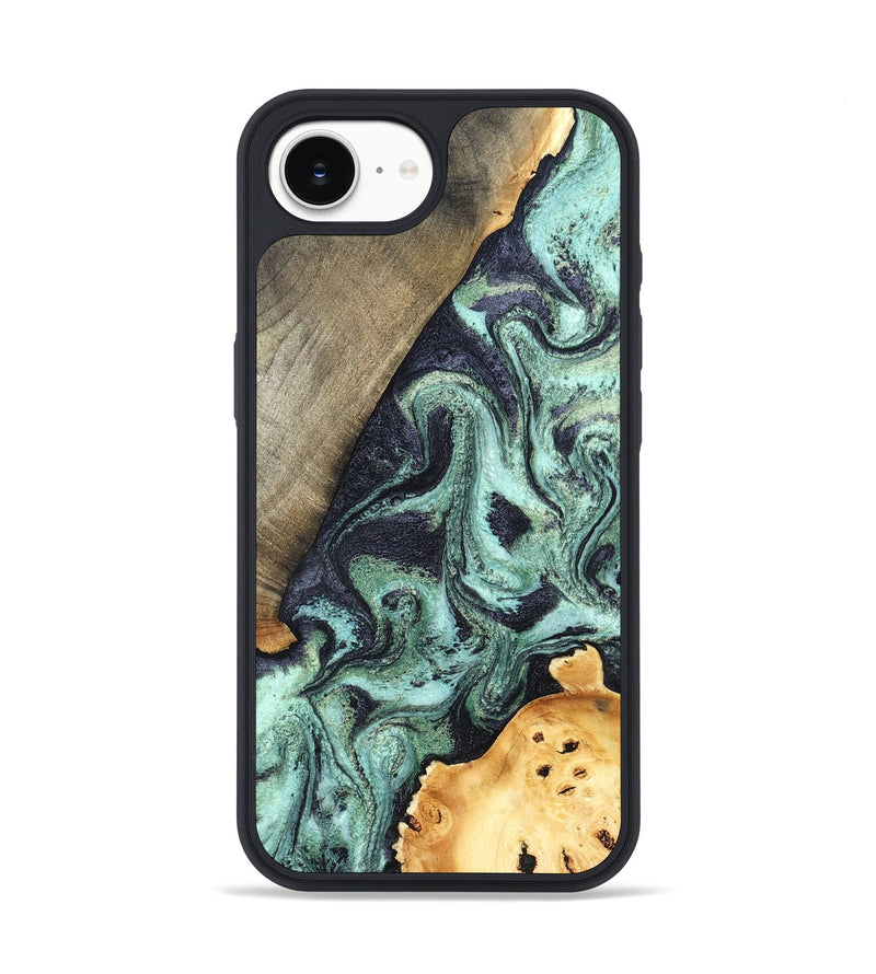 iPhone 17e Wood Phone Case - Lester (Green, 832733)