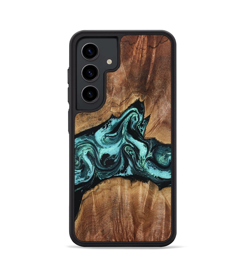 Galaxy S24 Wood Phone Case - Derick (Green, 832734)