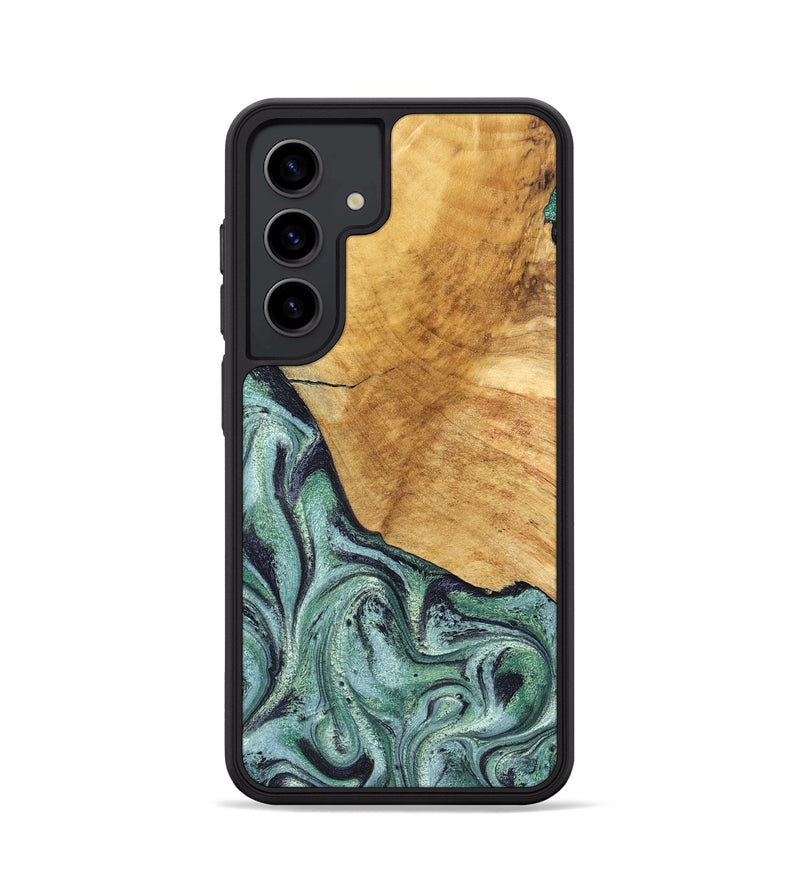 Galaxy S24 Wood Phone Case - Dora (Green, 832735)