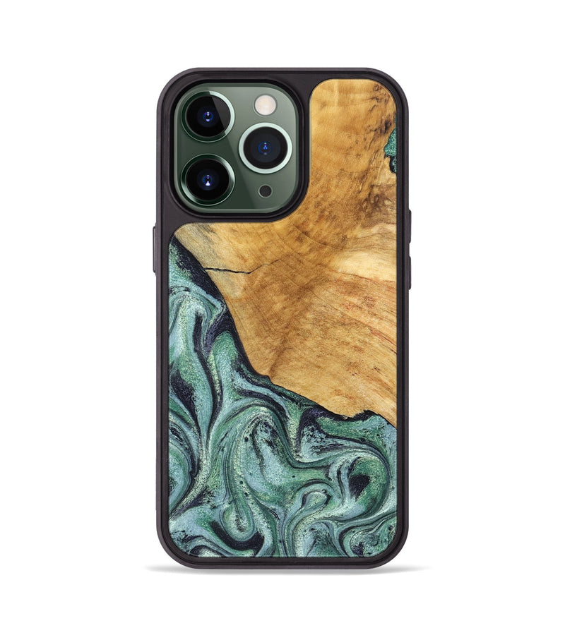 iPhone 13 Pro Wood Phone Case - Dora (Green, 832735)