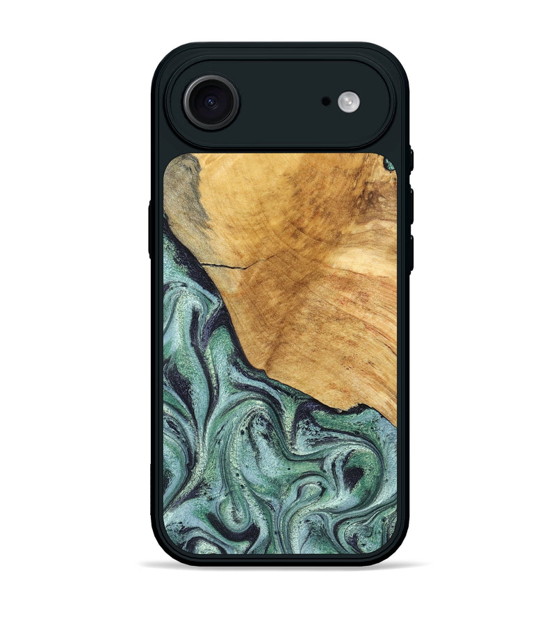 iPhone 17 Air Wood Phone Case - Dora (Green, 832735)