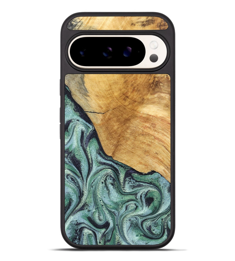 Pixel 9 Pro XL Wood Phone Case - Dora (Green, 832735)