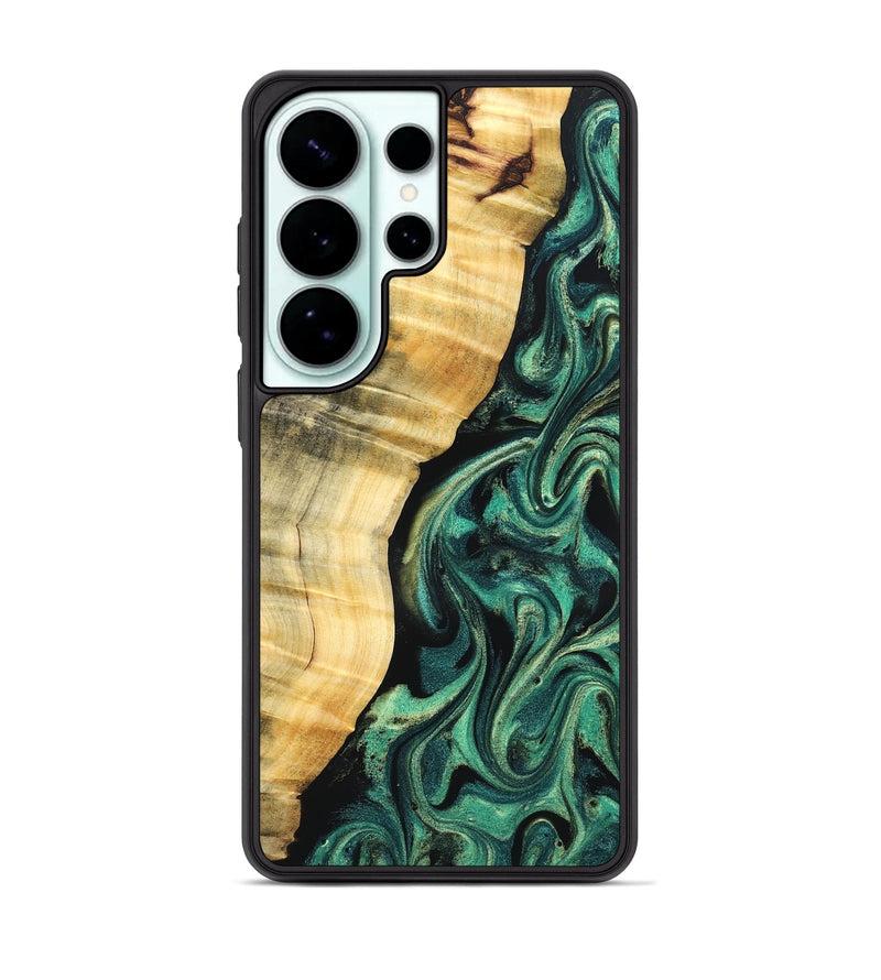 Galaxy S26 Ultra Wood Phone Case - Mikala (Green, 832736)
