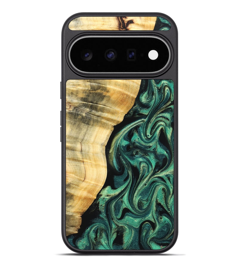 Pixel 11 Pro XL Wood Phone Case - Mikala (Green, 832736)
