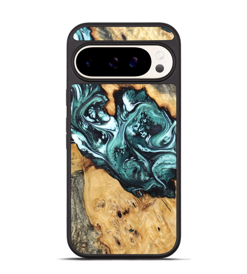 Pixel 9 Wood Phone Case - Bentley (Green, 832737)