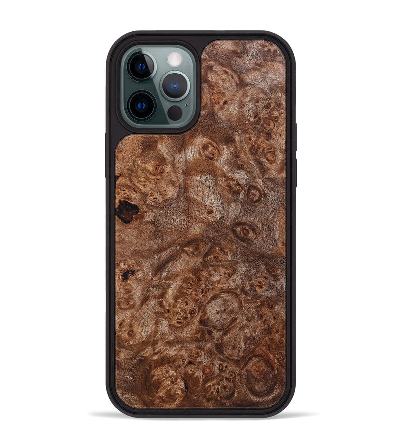 iPhone 12 Pro Max Wood Phone Case - Latonia (Wood Burl, 832740)