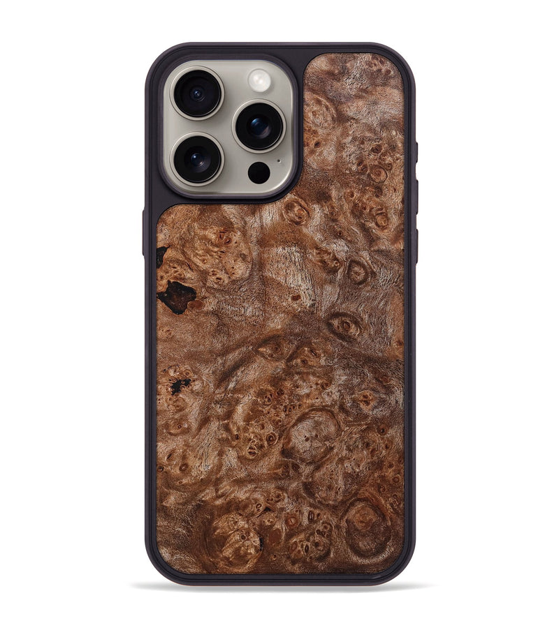 iPhone 15 Pro Max Wood Phone Case - Latonia (Wood Burl, 832740)