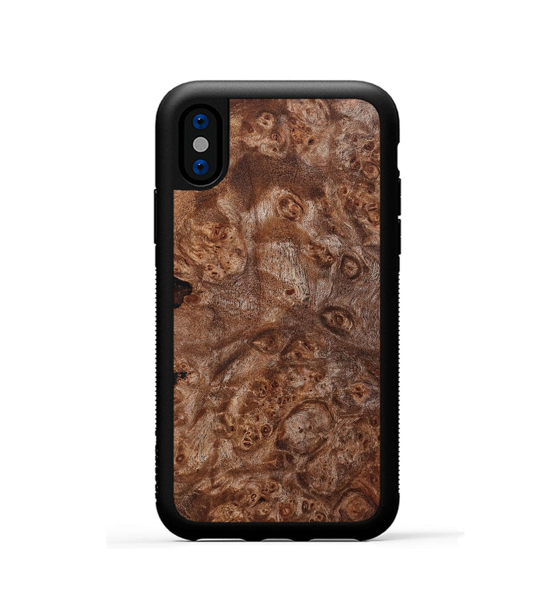 iPhone Xs Wood Phone Case - Latonia (Wood Burl, 832740)