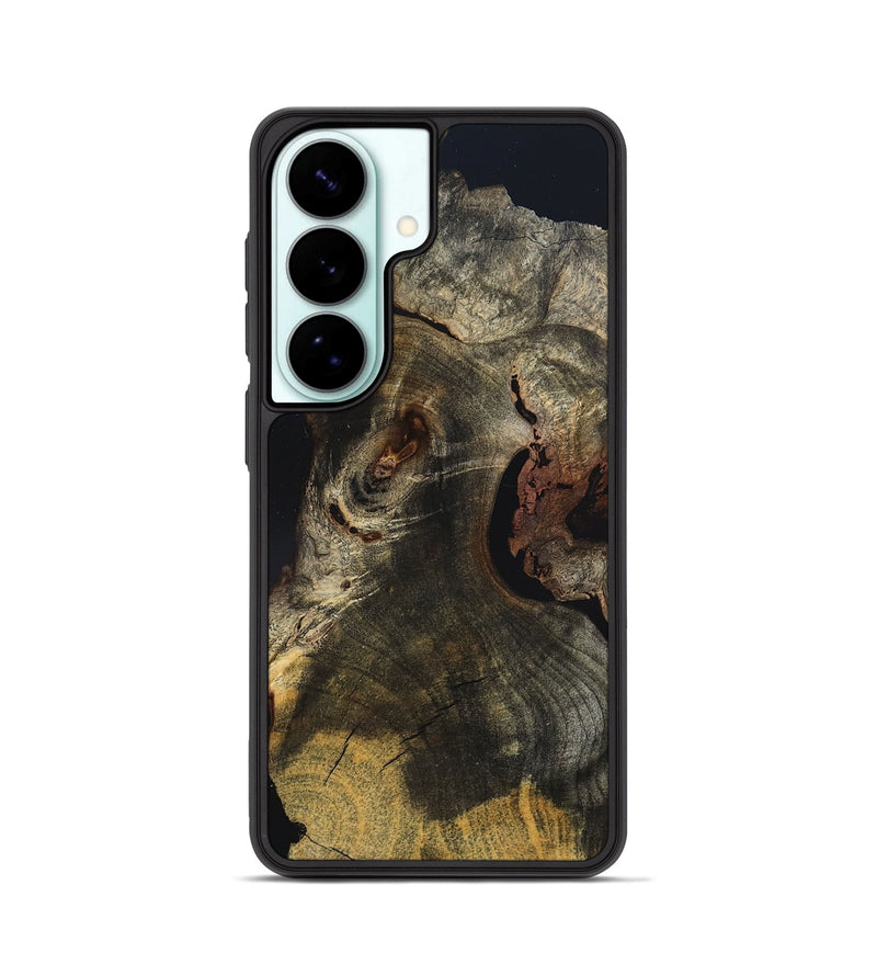 Galaxy S26 Wood Phone Case - Leilani (Pure Black, 832741)
