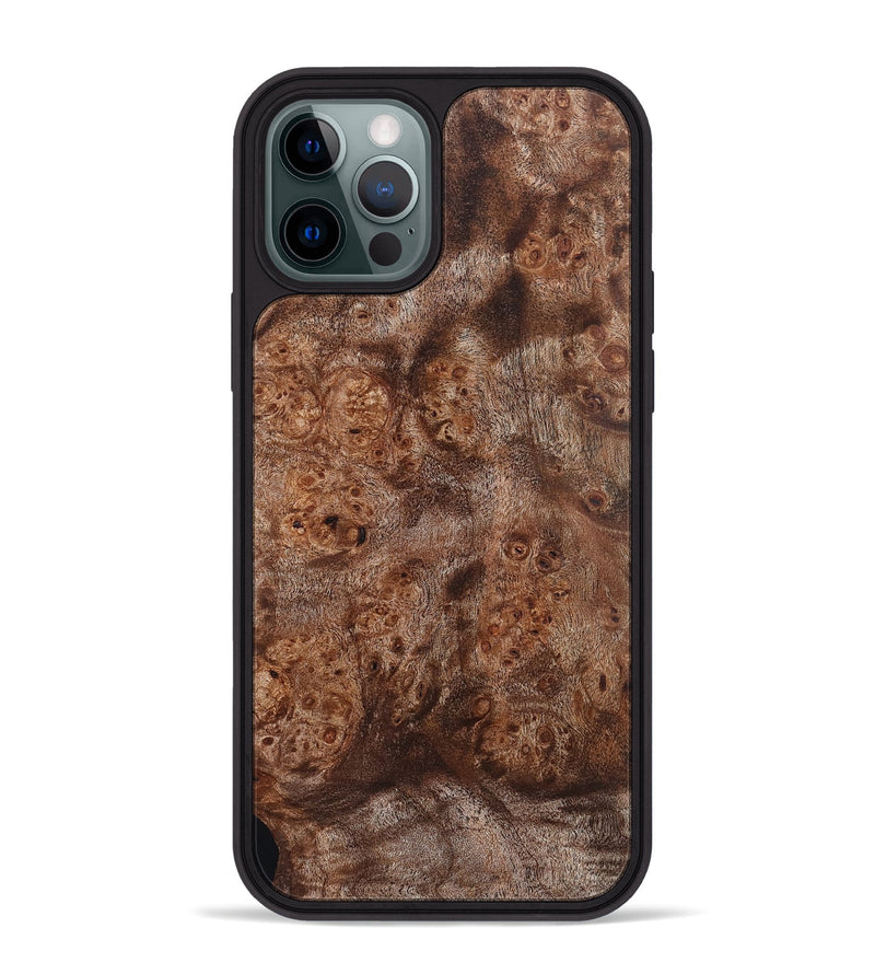 iPhone 12 Pro Max Wood Phone Case - Myles (Wood Burl, 832742)