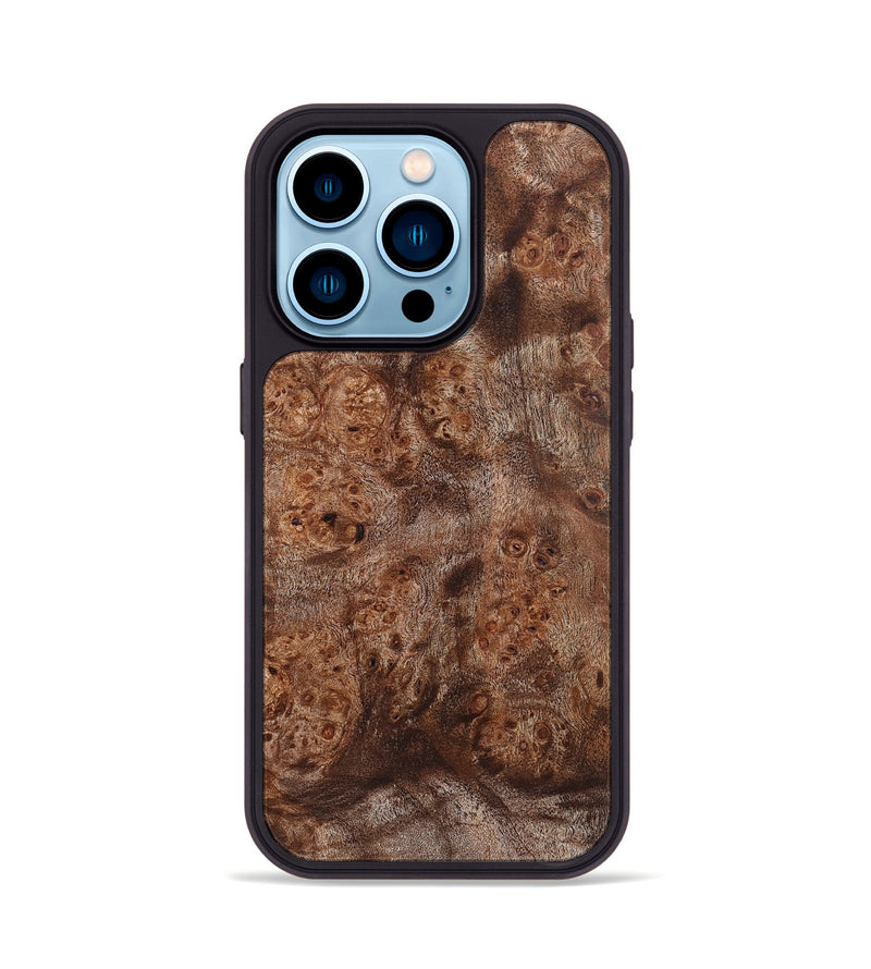 iPhone 14 Pro Wood Phone Case - Myles (Wood Burl, 832742)