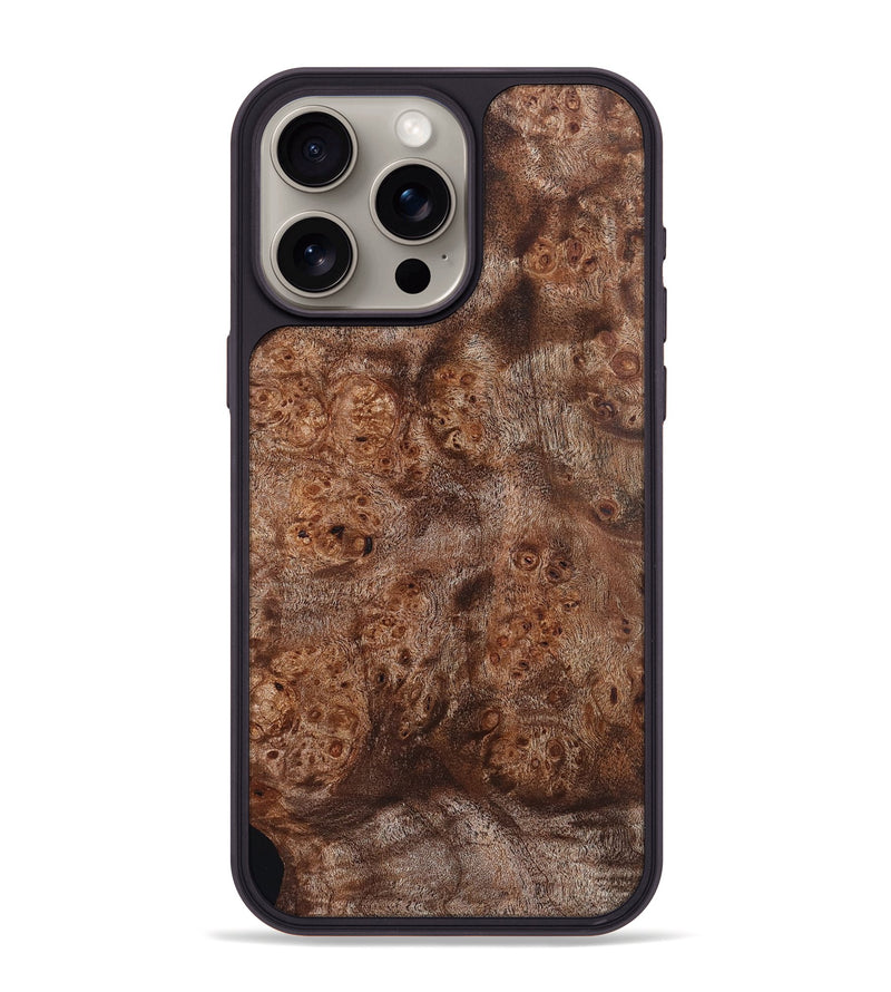 iPhone 15 Pro Max Wood Phone Case - Myles (Wood Burl, 832742)