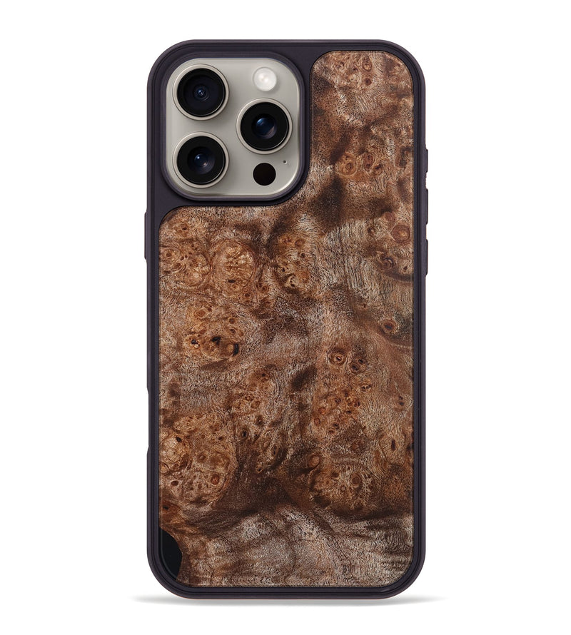 iPhone 16 Pro Max Wood Phone Case - Myles (Wood Burl, 832742)