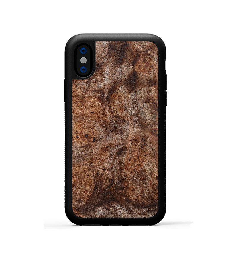 iPhone Xs Wood Phone Case - Myles (Wood Burl, 832742)
