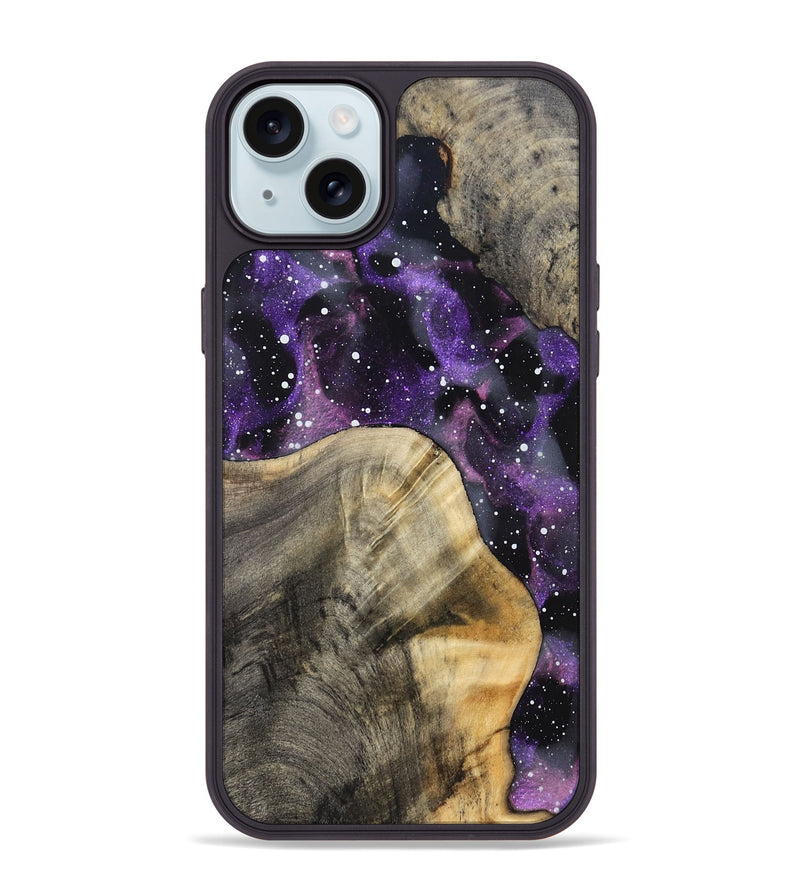 iPhone 15 Plus Wood Phone Case - Lulu (Cosmos, 832744)