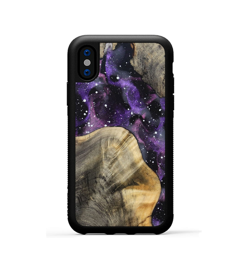 iPhone Xs Wood Phone Case - Lulu (Cosmos, 832744)