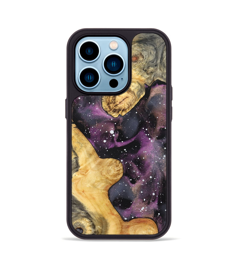 iPhone 14 Pro Wood Phone Case - Brayden (Cosmos, 832745)