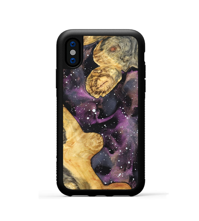 iPhone Xs Wood Phone Case - Brayden (Cosmos, 832745)
