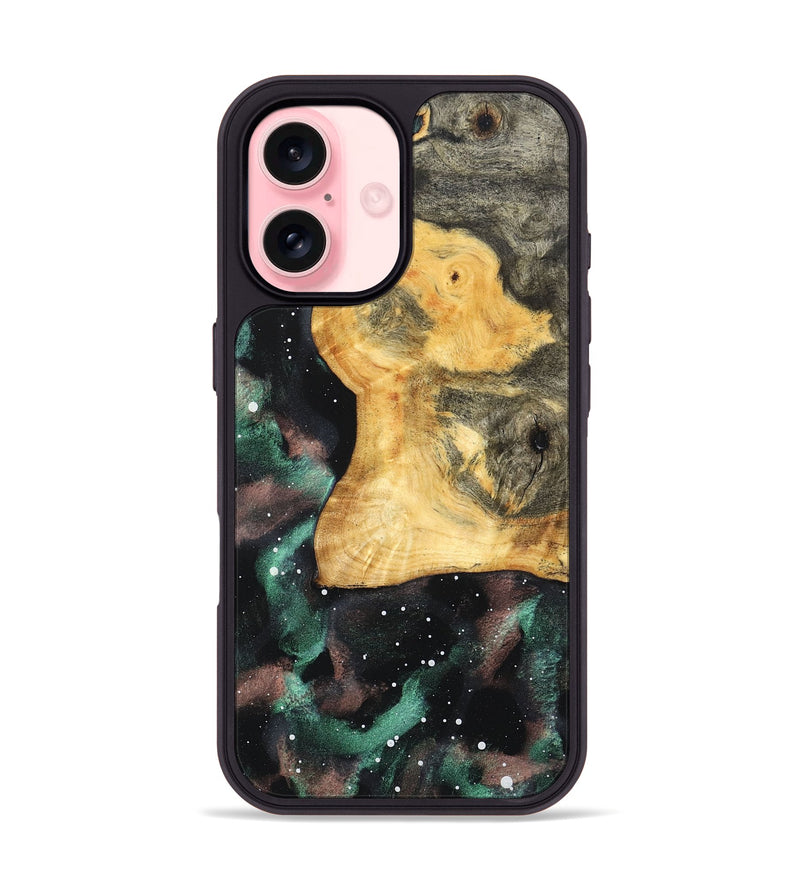 iPhone 16 Wood Phone Case - Allan (Cosmos, 832746)